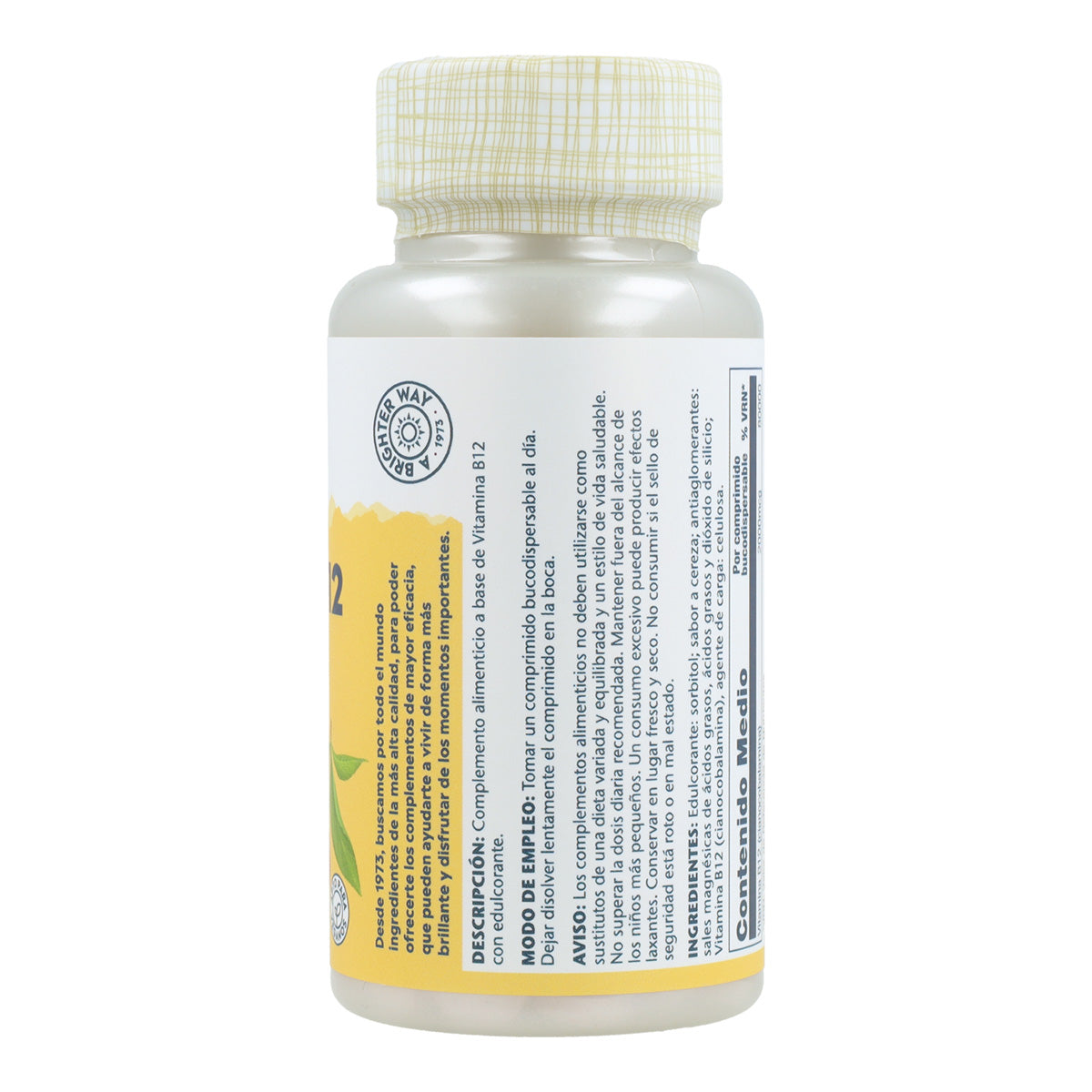 Solaray Vitamine B-12 2000 mcg 90 comprimés