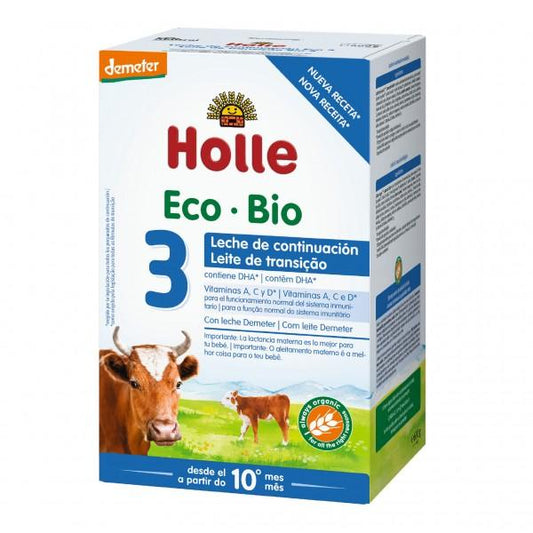 Latte di proseguimento 3 (+10 mesi) Holle 600 g