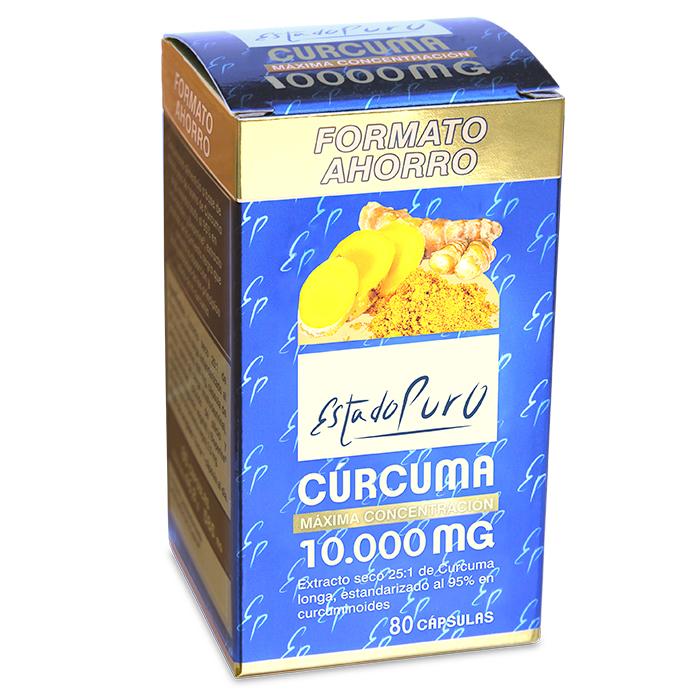 Pakket 2x Pure kurkuma Tongil voordelige verpakking 80 capsules