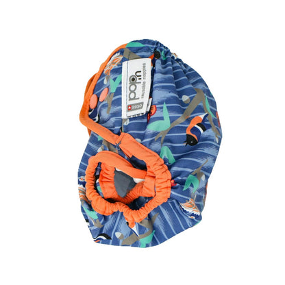 Pop-in Round the Garden-overtrek met drukknopen