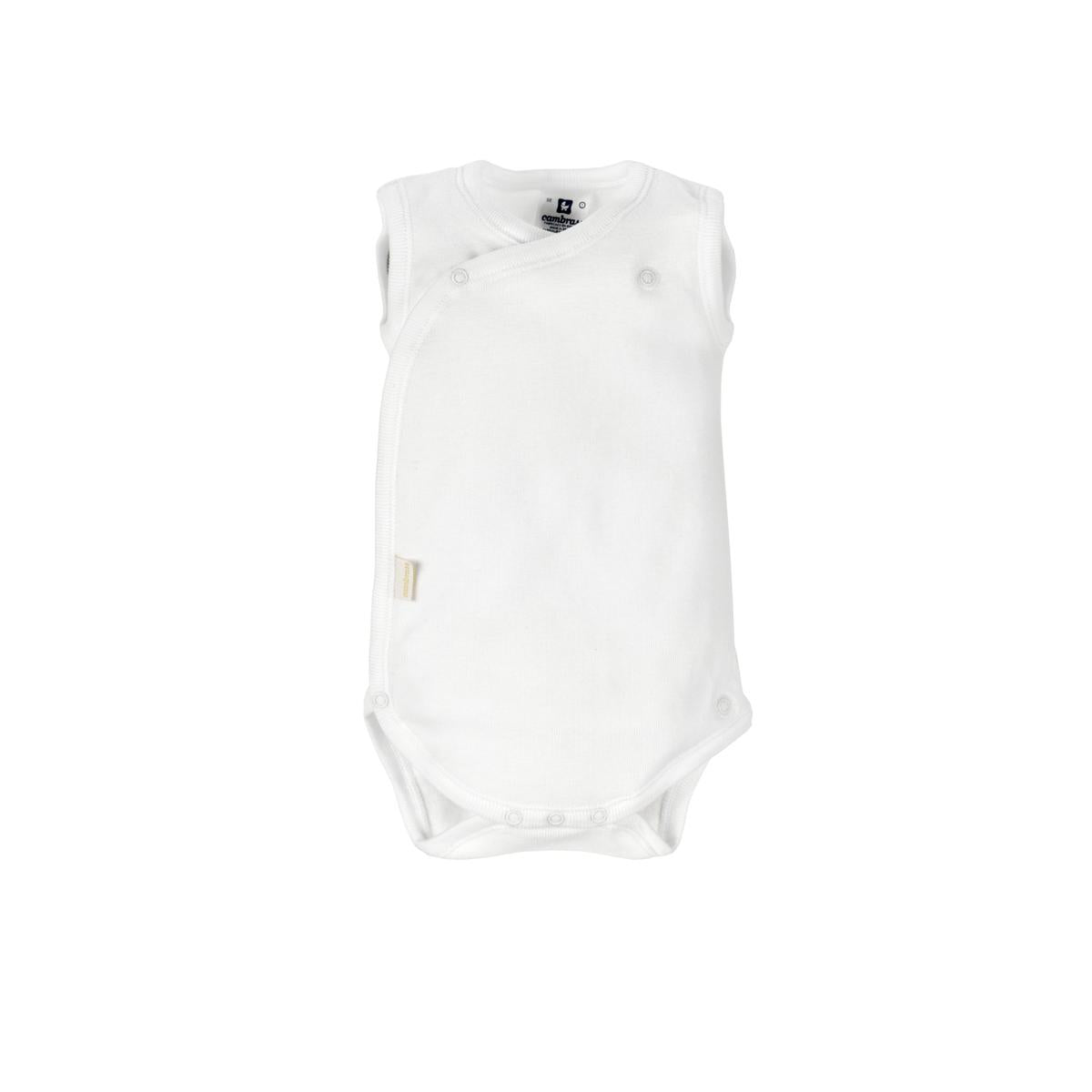 White bodysuit for newborns