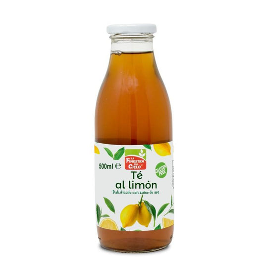 Citronte i glasflaska, ekologisk La Finestra Sul Cielo 500 ml