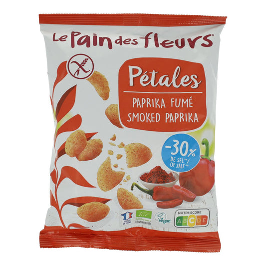 Chips Petales Paprika sans gluten bio Le Pain des Fleurs 75 g