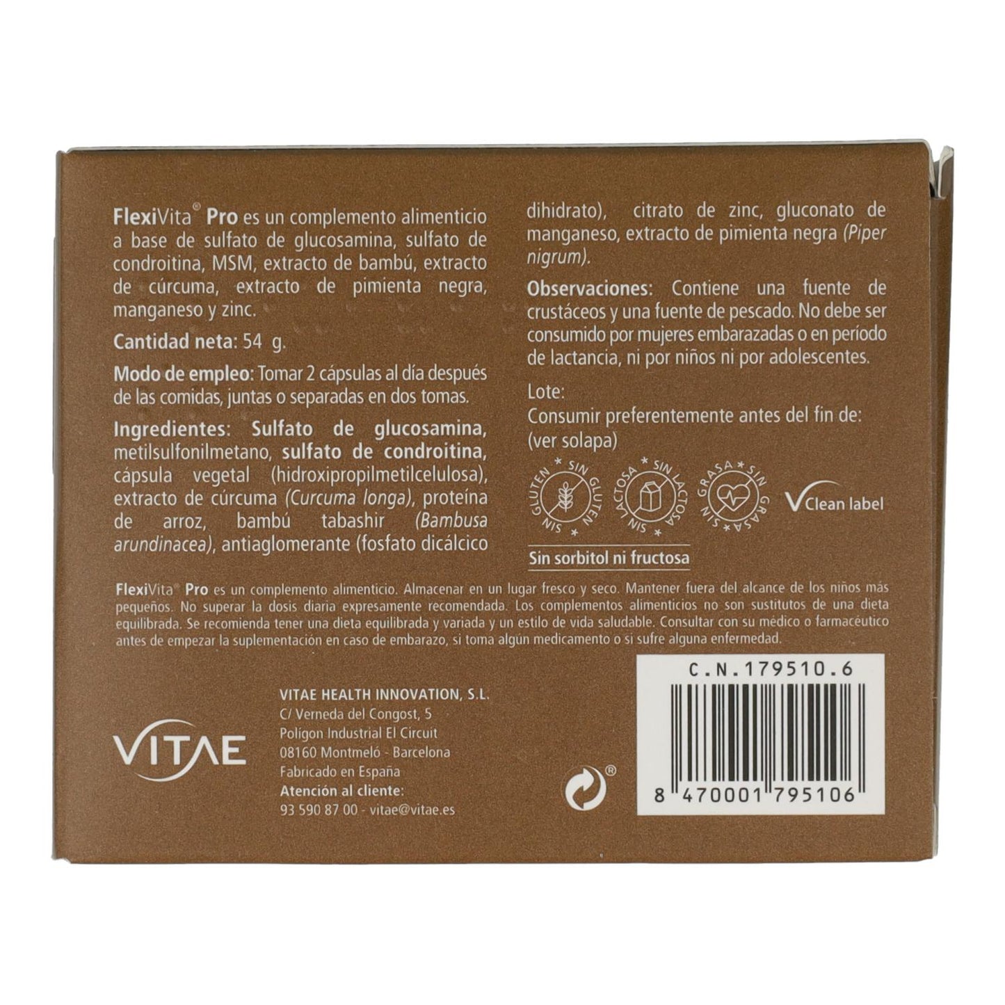 Flexivita Pro Vitae 60 Kapseln