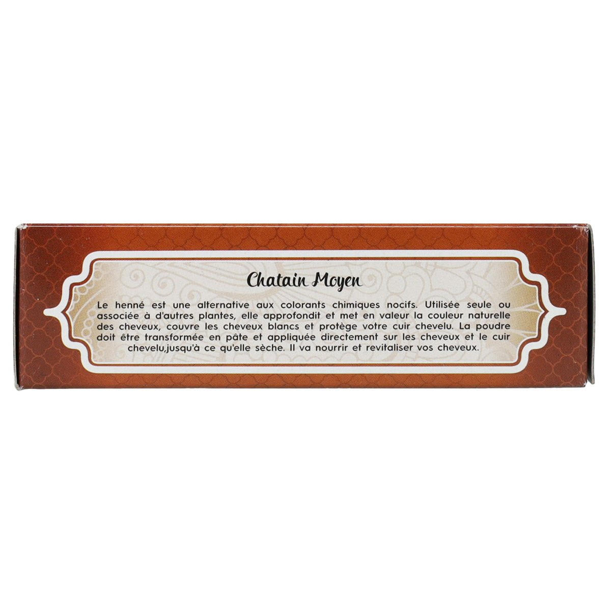 Teinture au henné châtain moyen en poudre Radhe Shyam 100 g
