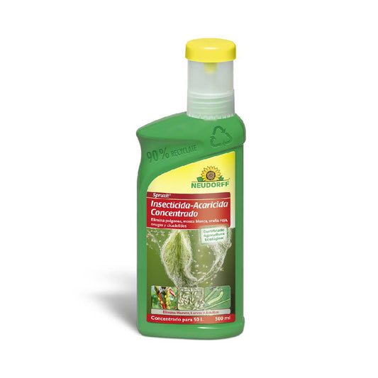Insecticide acaricide écologique Spruzit concentré 500 ml Neudorff