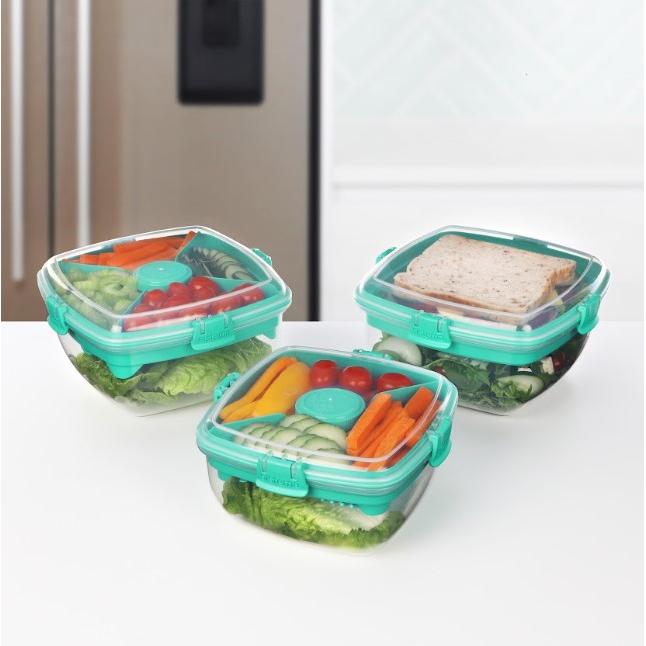 Luftdichter Behälter für Salat Sistema Salad To Go 1,1 l