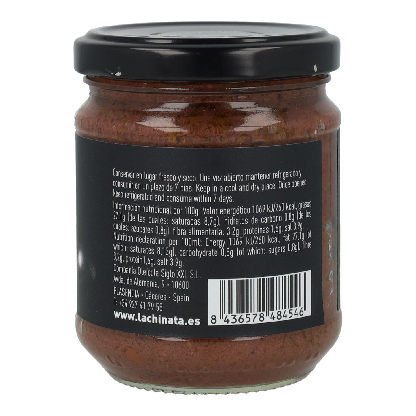 Crème d'olives noires La Chinata 180 g