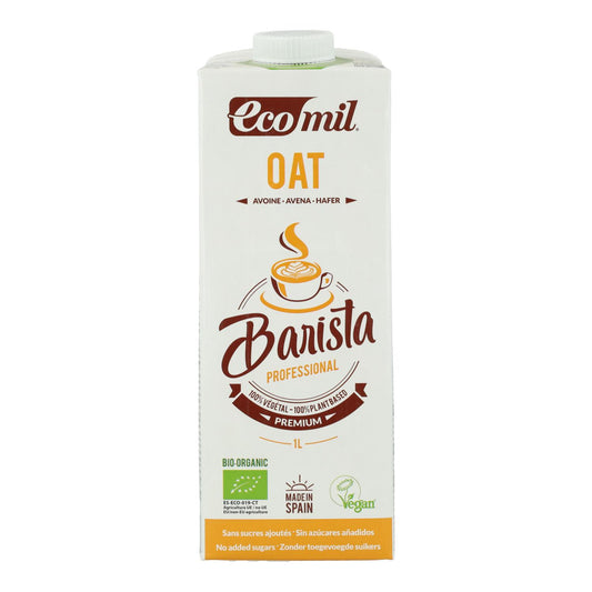 Pflanzliches Getränk Barista Hafer BIO EcoMil 1 l