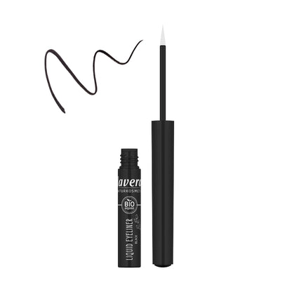 Flytande eyeliner 01 Black Lavera