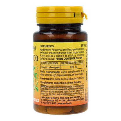 Bockshornklee 400 mg Nature Essential, 50 Kapseln