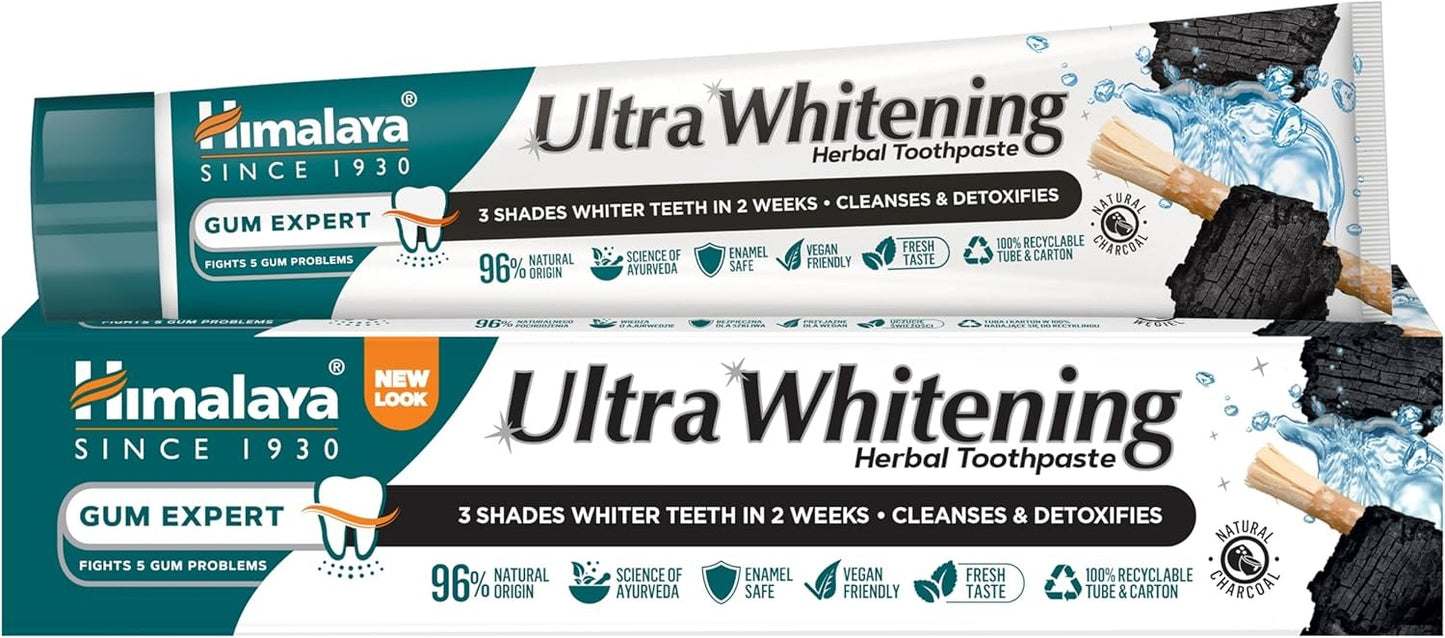 Himalaya ultra whitening charcoal toothpaste 75 ml