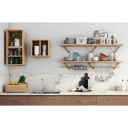 Wandplank Triangle 90x25 cm