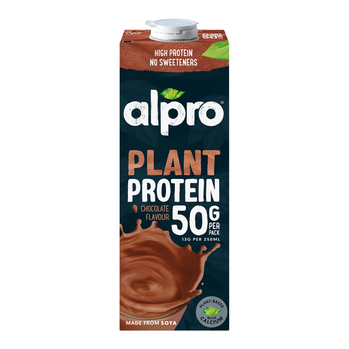 Alpro chocolademelk met proteïnen 1 liter