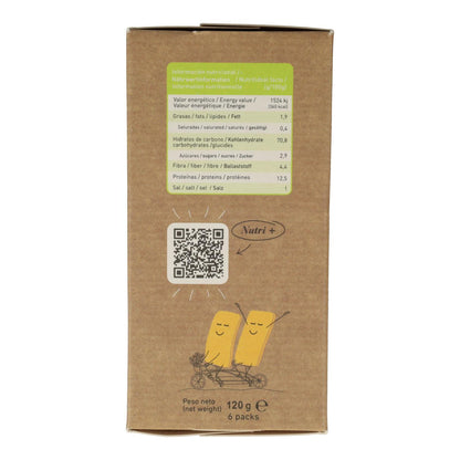 Glutenfria kikärtskex Zealia 120 g