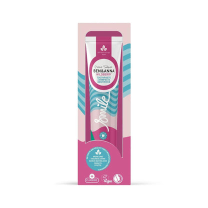 Tandpasta Wilde bessen met fluoride Ben & Anna tube 75 ml