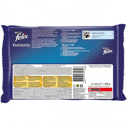 FELIX Fantastic Seafood Feast in Jelly 4 x 85 g