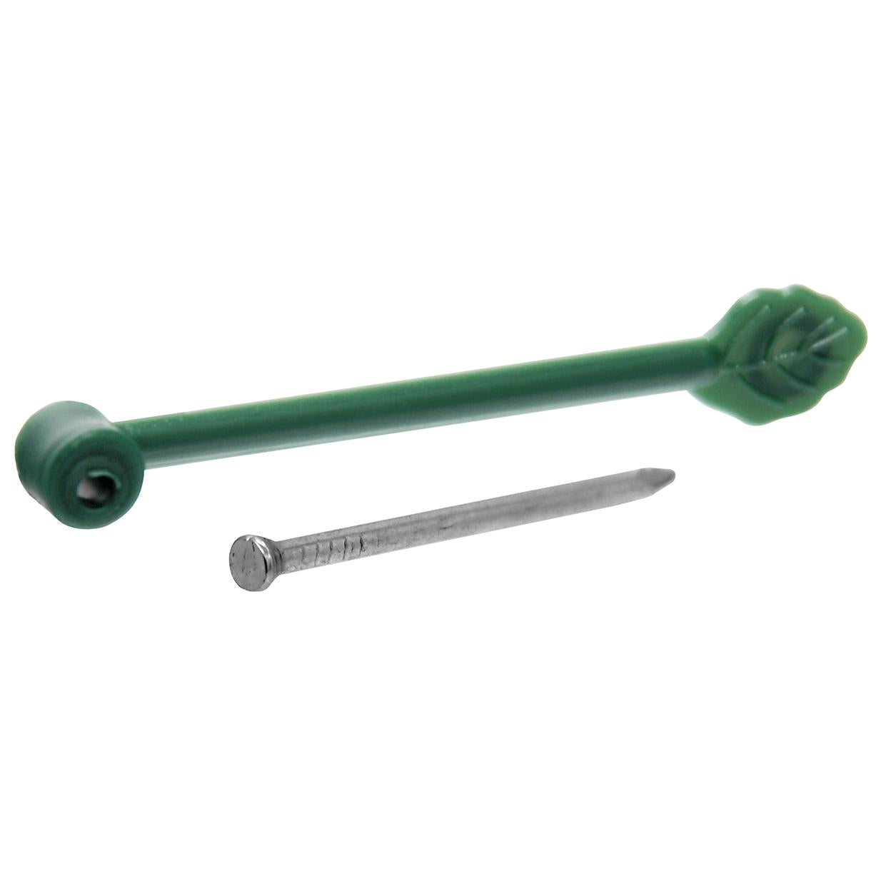 Klem voor klimplanten met spijker Biotop 8 stuks