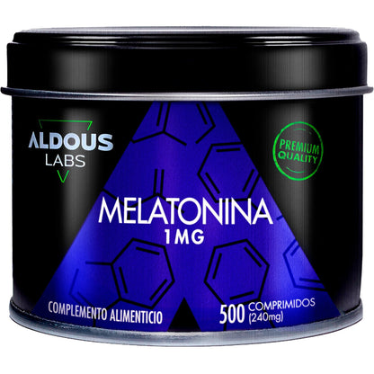 Czysta melatonina, 500 tabletek Aldous Labs
