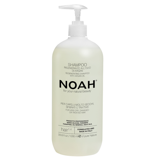 Shampooing régénérant à l'huile d'argan Noah 1 L