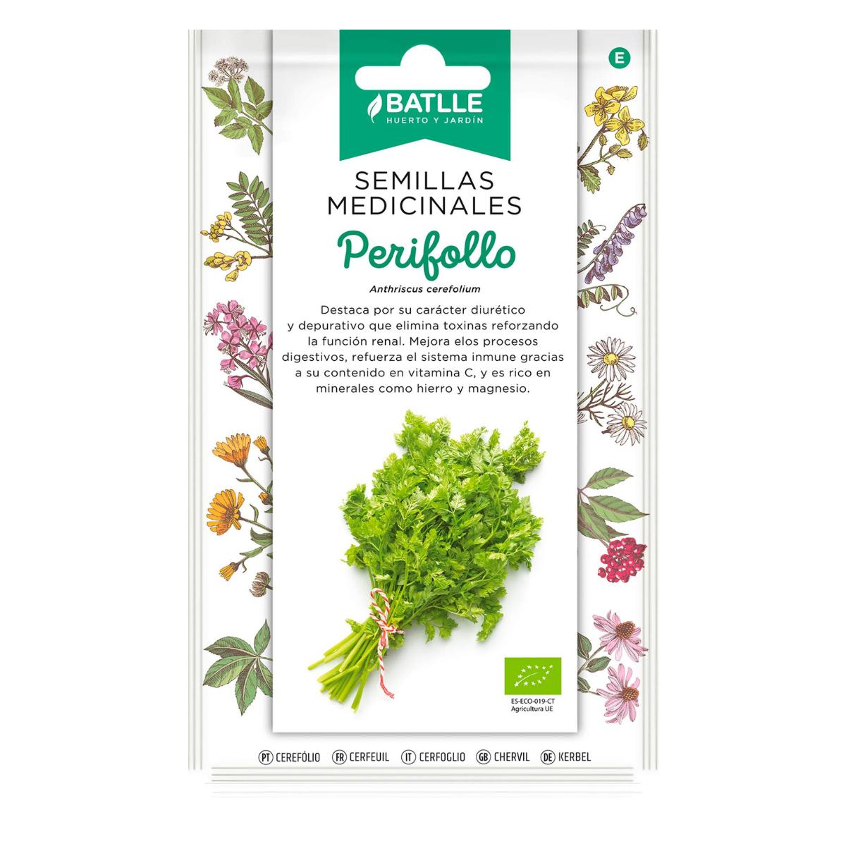 Batlle organic chervil seeds