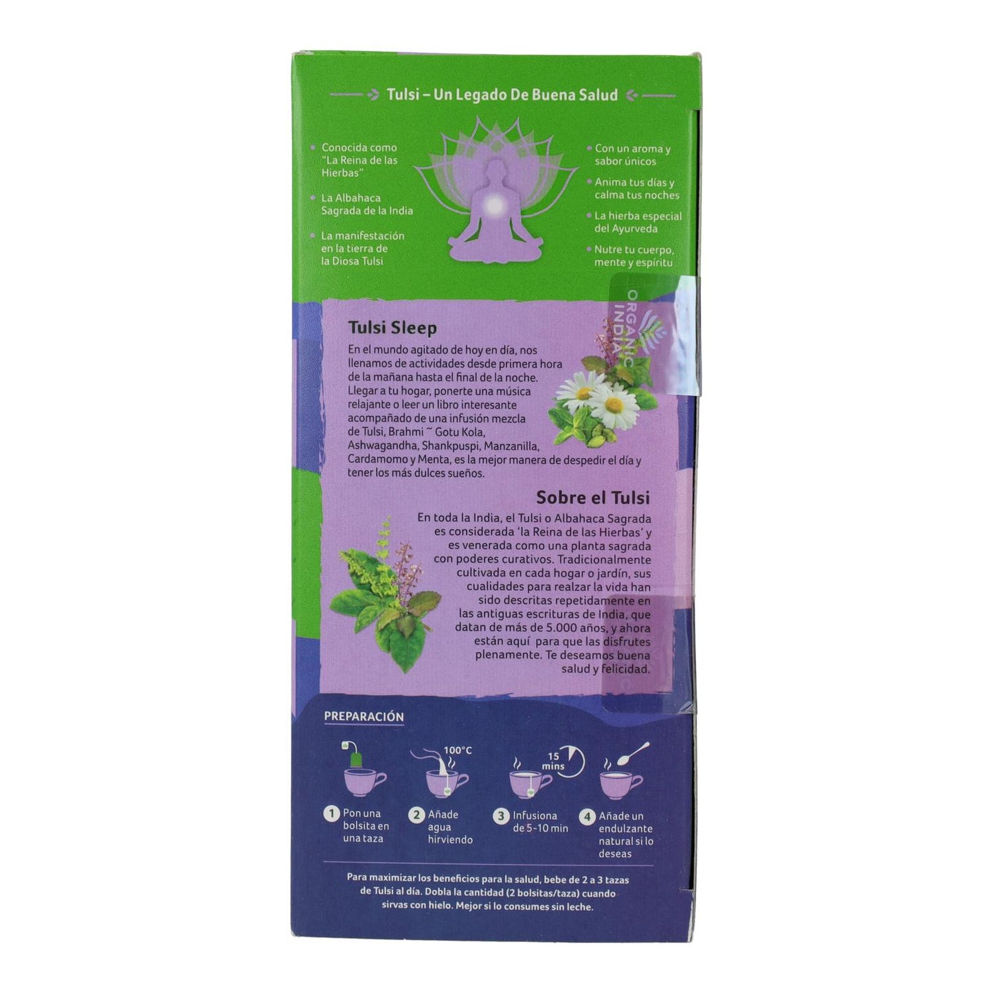 Tulsi Sleep Organic India 25 Teebeutel