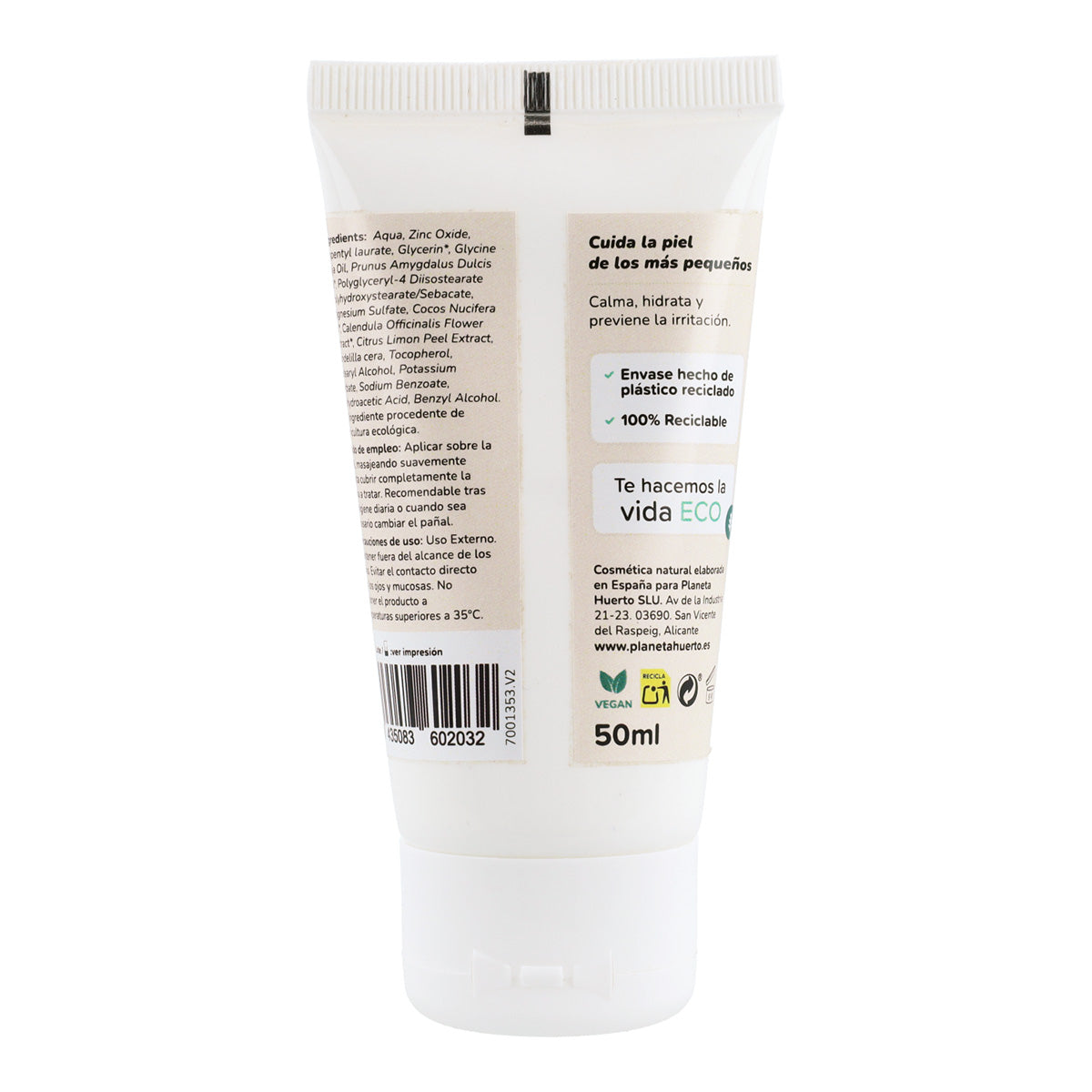 Manuela calendula luiercrème Planeta Huerto 50 ml
