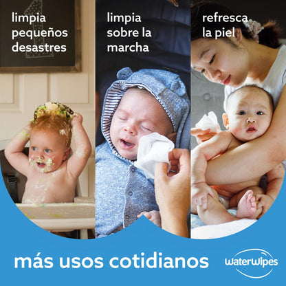 Zestaw WaterWipes BIO Chusteczki dla niemowląt 720 szt.