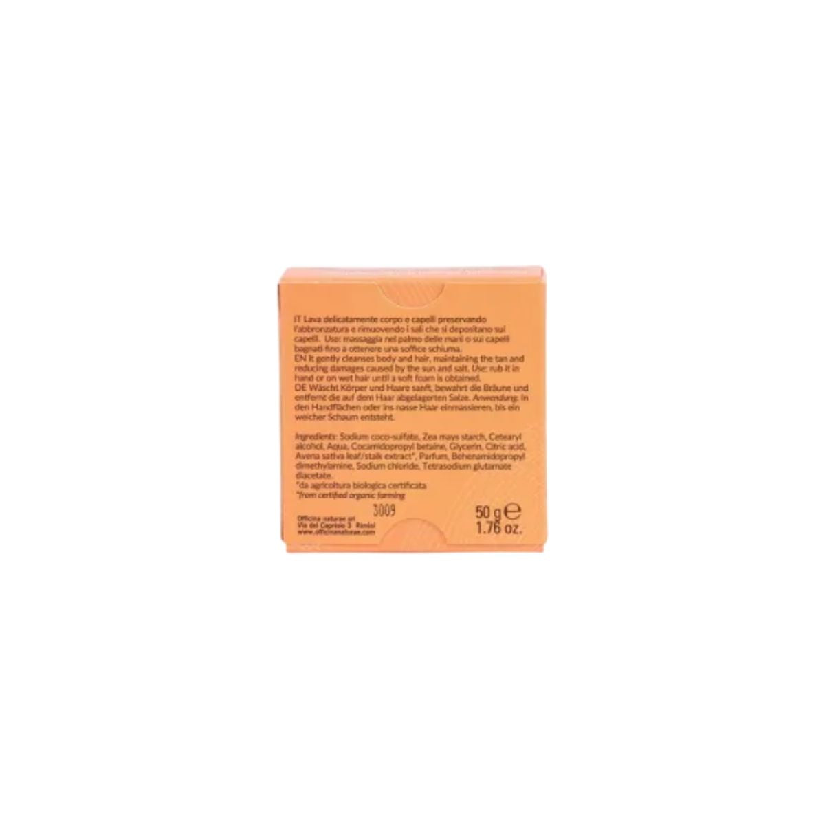 Szampon w kostce AfterSun AntiSal 50 g Officina Naturae