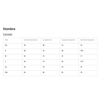 Camiseta azul de algodón orgánico hombre Minimalism XL