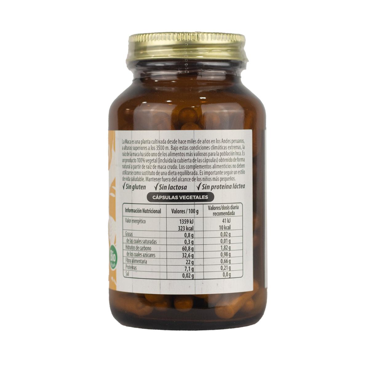 Gélules de maca Bio EXPERIENCE Naturgreen 120 gélules