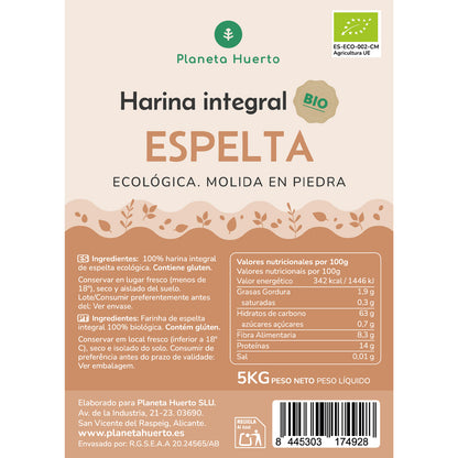 Mąka orkiszowa razowa Eco Planet Garden 5 kg