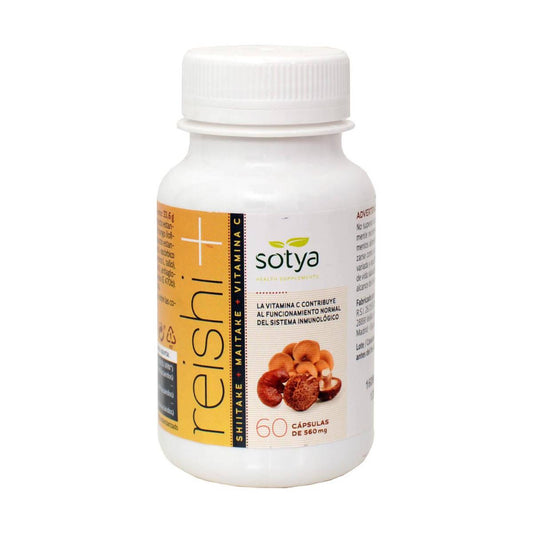Reishi Maitake Shiitake 60 gélules. Sotya