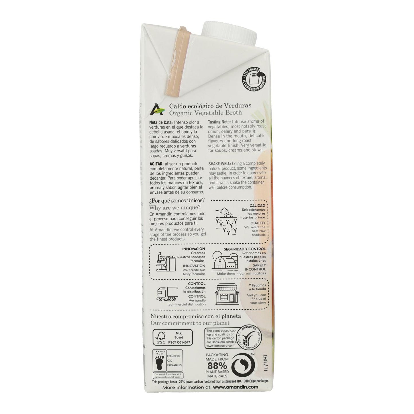 Bulion warzywny Amandin 1 l