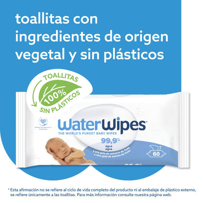 Zestaw WaterWipes BIO Chusteczki dla niemowląt 720 szt.