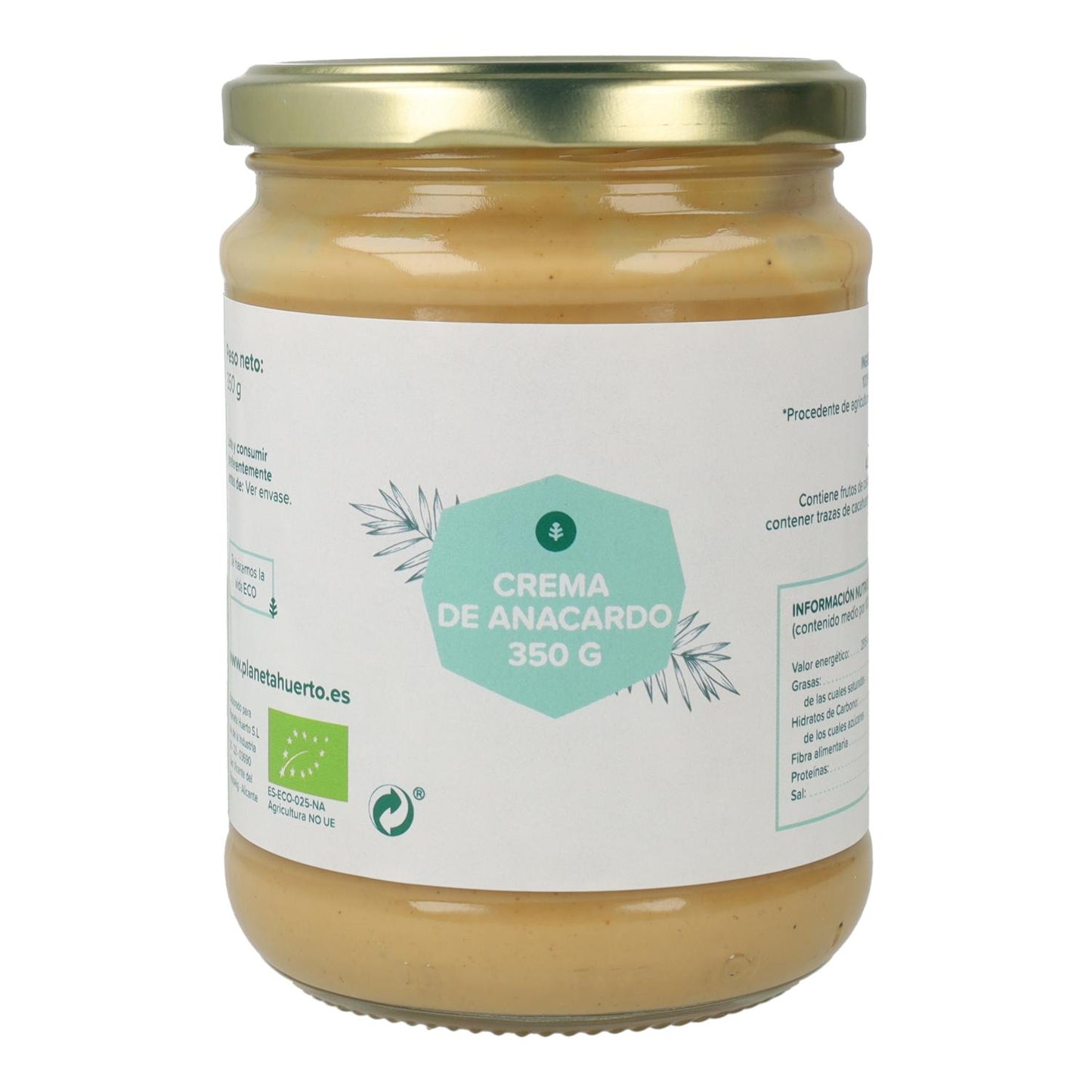 Cashewgrädde ECO Planeta Huerto 350 g