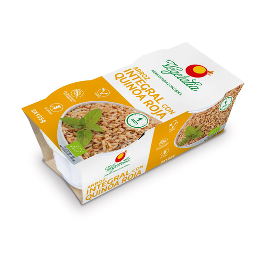 Organic brown rice and quinoa Vegetalia 2 x 125 g