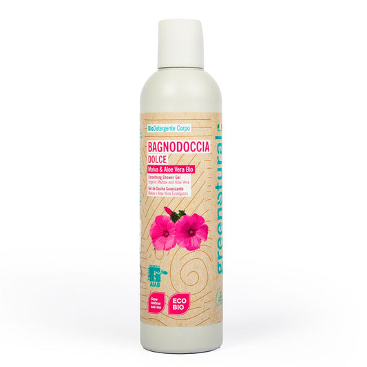 Mild duschgel Malva/Aloe 250 ml Greenatural