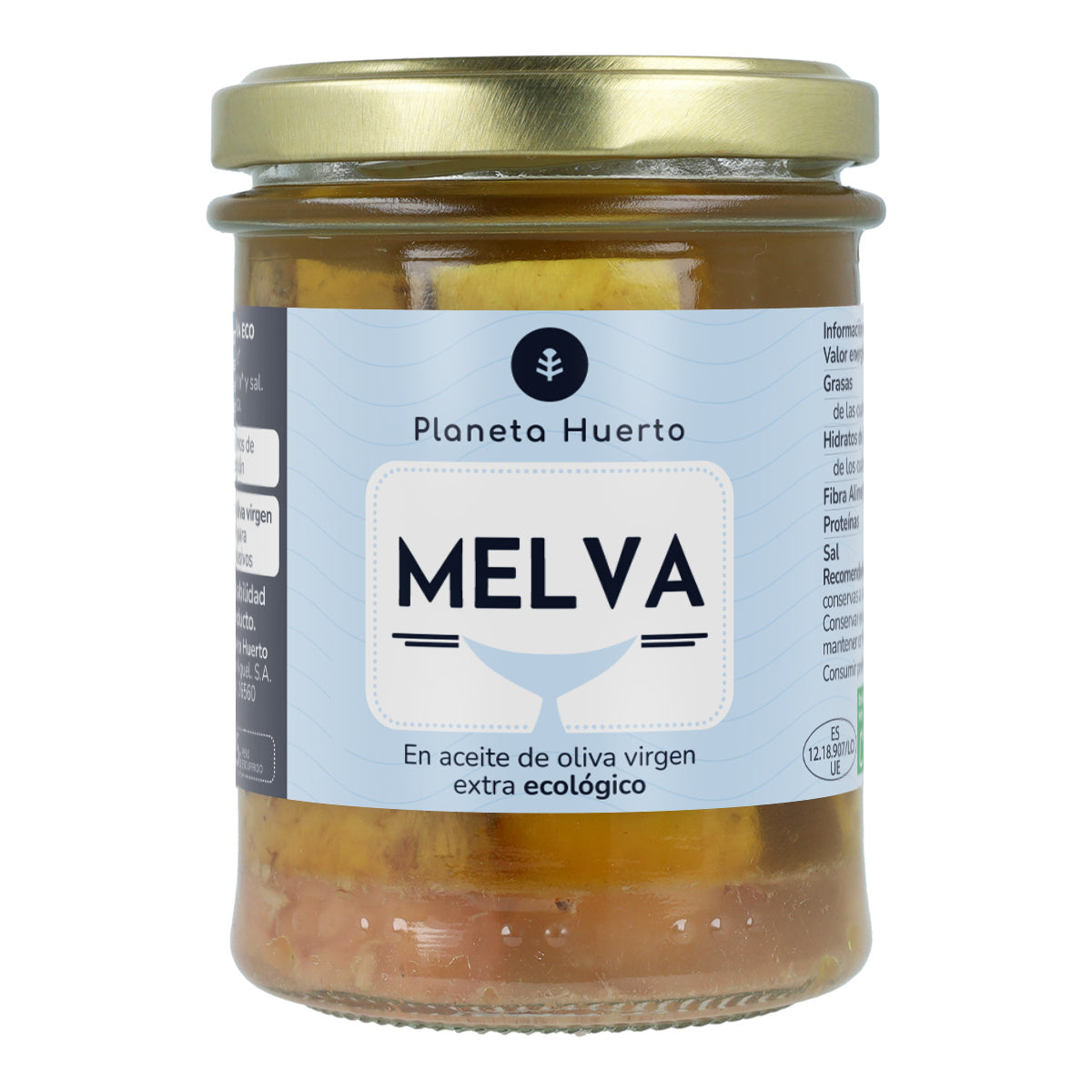 Zestaw 12x Melva w oliwie z oliwek extra virgin ECO Planeta Huerto 190 g