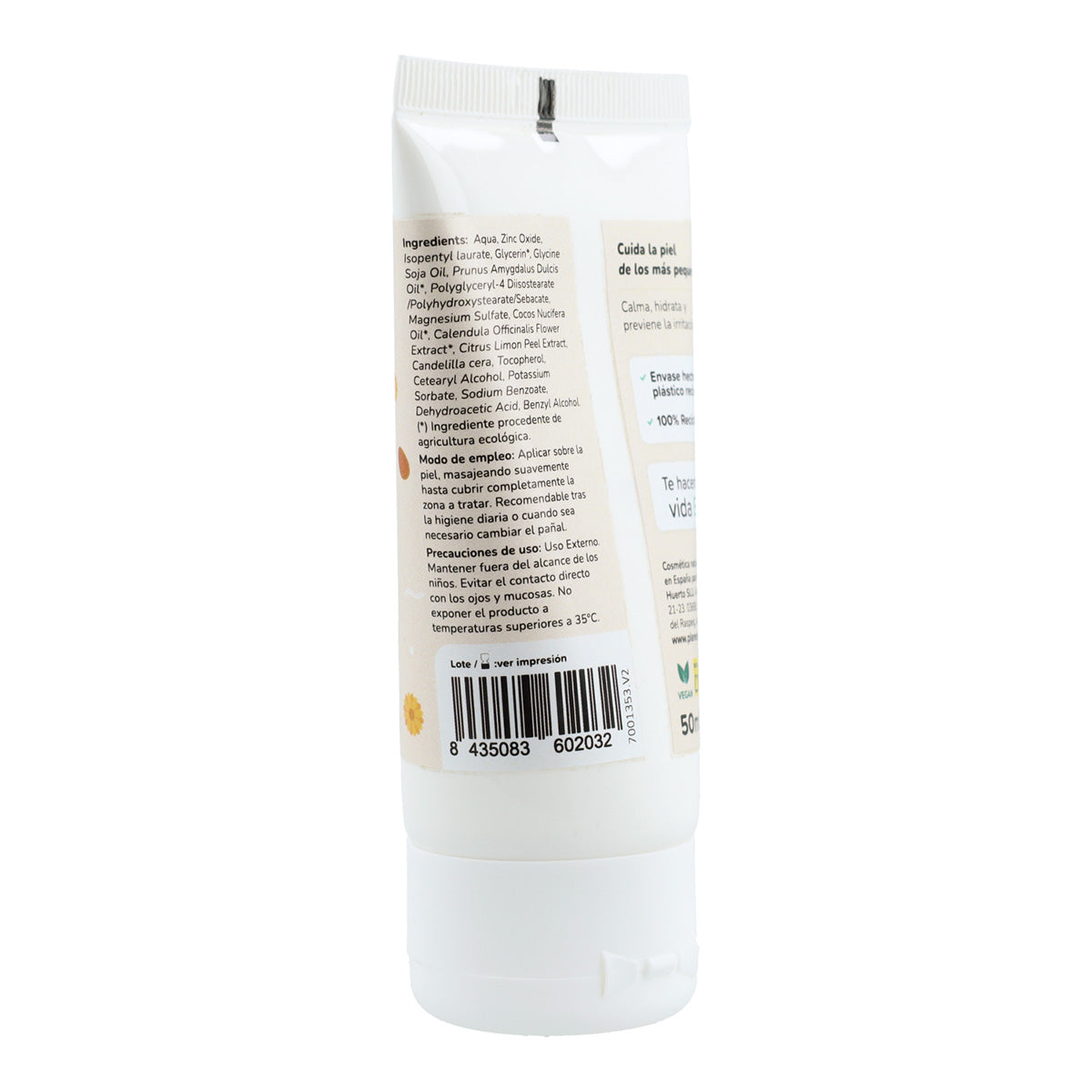 Manuela calendula luiercrème Planeta Huerto 50 ml