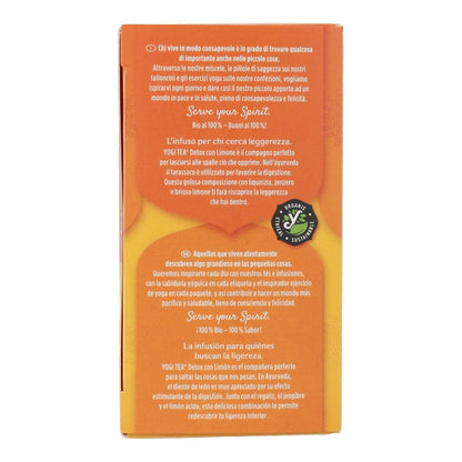 Yogi Tea BIO Detox z cytryną 17 torebek