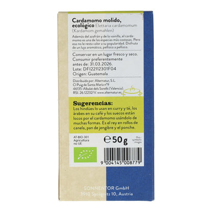 Sonnentor organic ground cardamom 50 g