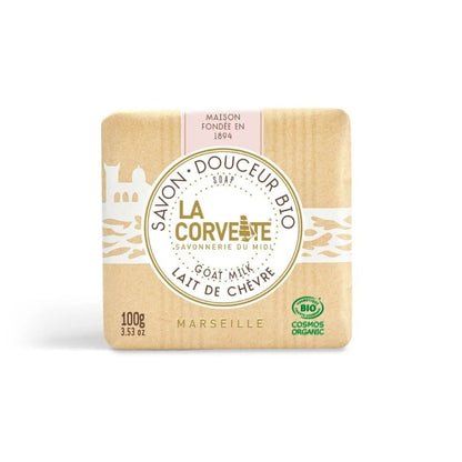 Jabón pastilla leche de cabra La Corvette 250 ml