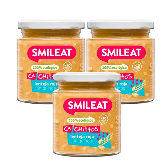 3er-Pack Bio-Linsen mit Quinoa von CA CHI TOS Smileat 230 g