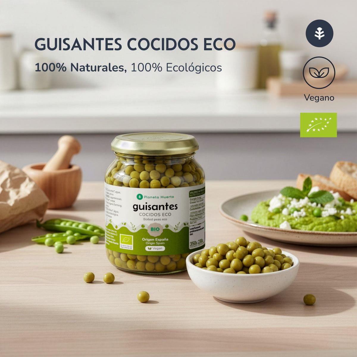 Erwten ECO Planeta Huerto 320 g