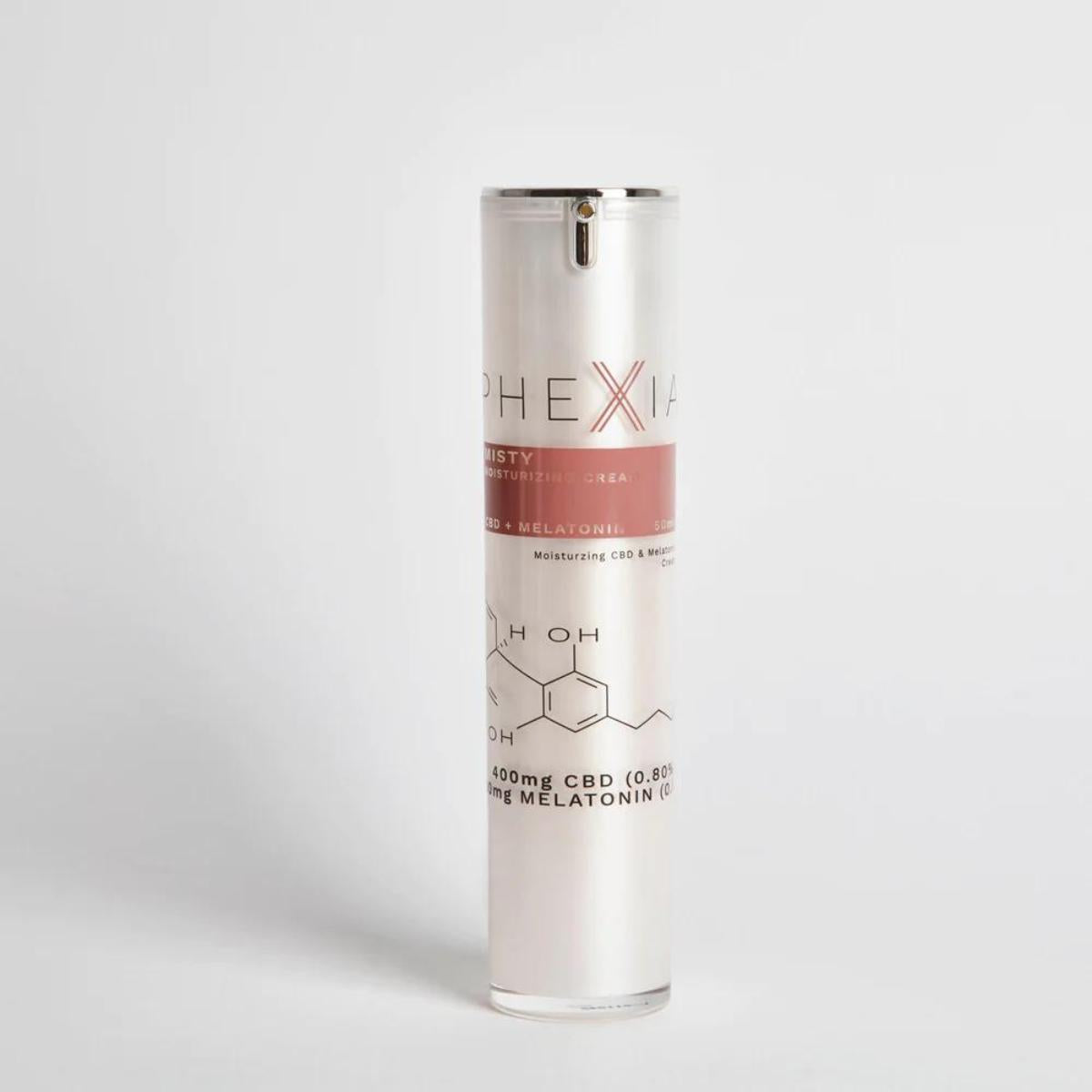 Hydraterende crème met CBD en melatonine Misty Phexia 50 ml