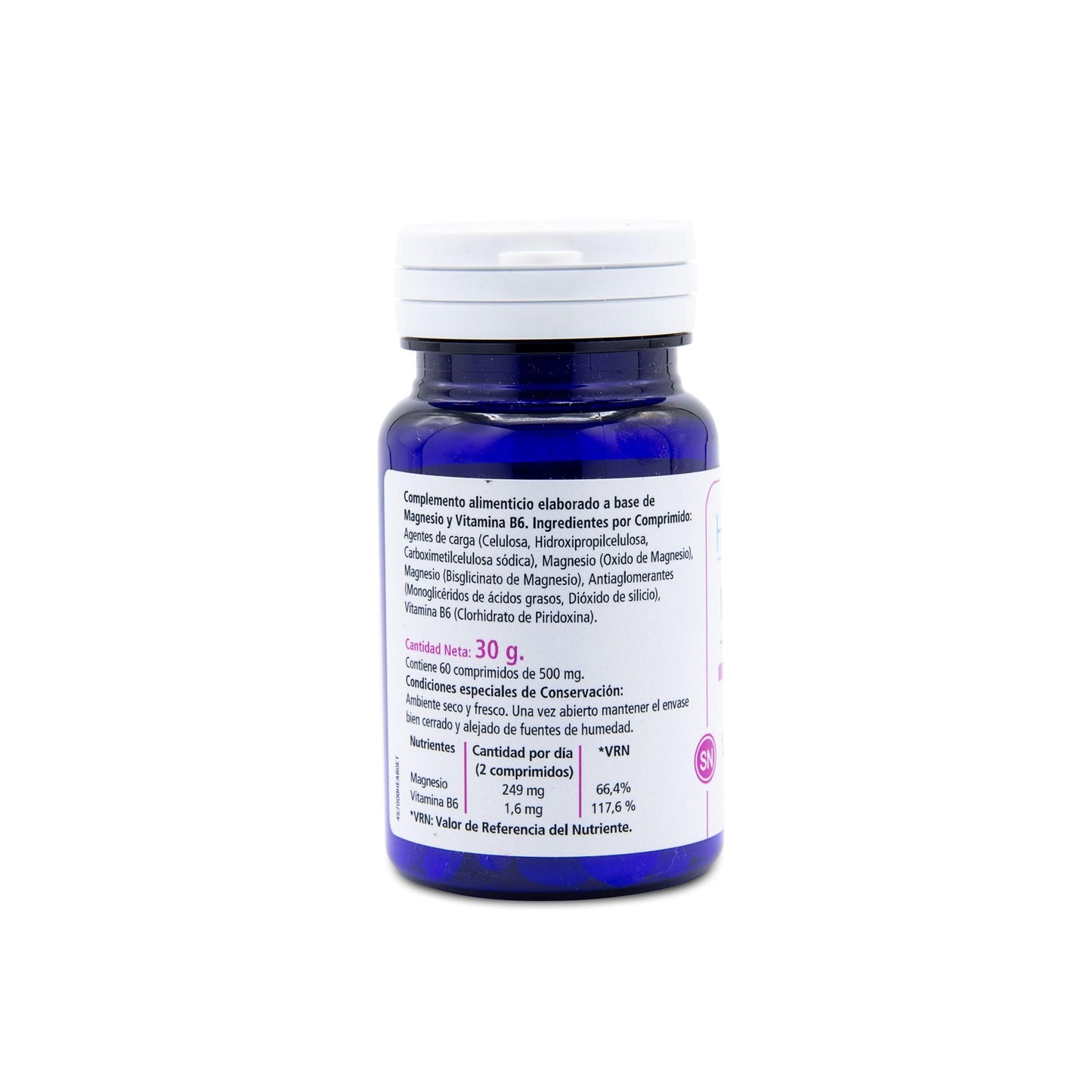 H4U Magnésium + vitamine B6 60 comprimés de 500 mg
