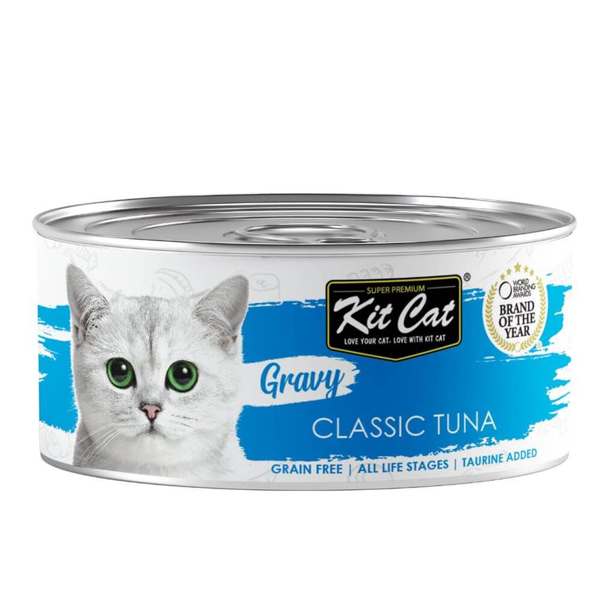 Cat Kit Gravy Tin - Classic Tuna 70 g Wet cat food in sauce