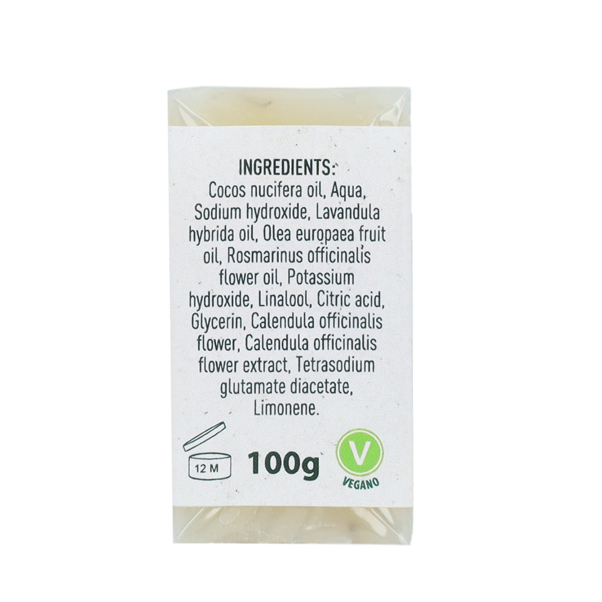 Natürliche Seife mit Ringelblume Sol Natural 100 g