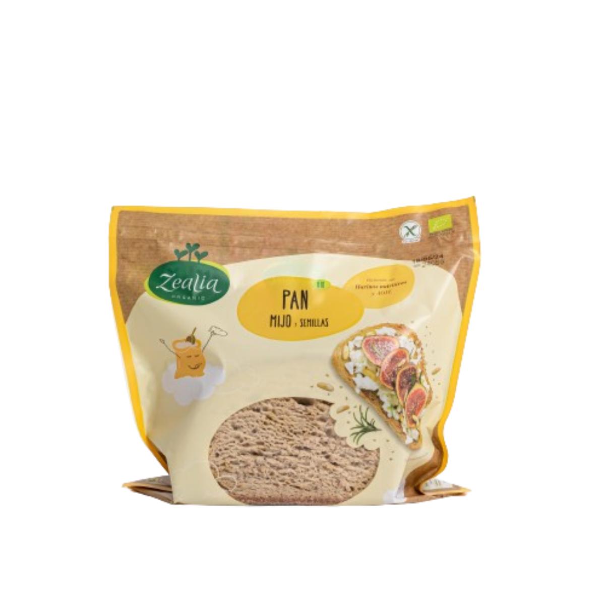 Zealia Organic Gluten-Free Millet and Seed Bread 330 g
